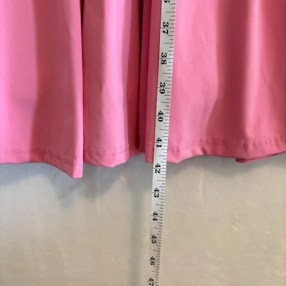 Chelsea Reece Pink Puff Sleeve Midi Dress size 6 - Picture 5 of 11